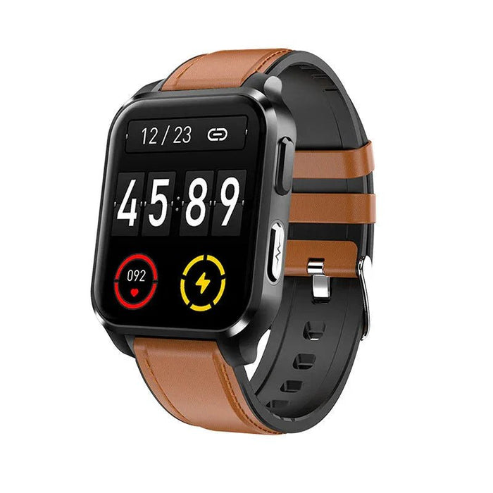 Multifunctional Health Smartwatch with ECG, Heart Rate, Blood Pressure, and Temperature Monitoring - Allen-Fitness