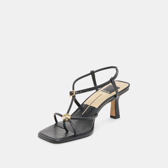 Dolce Vita - Mylee Heels - Black Leather -