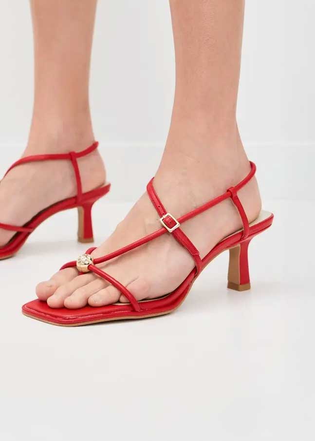 Dolce Vita - Mylee Heels - Chili Leather -