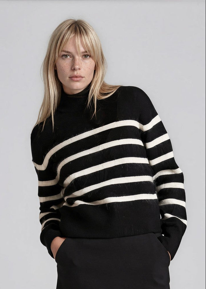 & Other Stories - Nadette Mohair Sweater - Black -