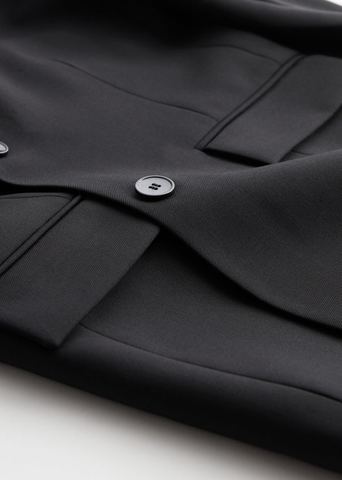 & Other Stories - Nadin Wool Blazer - Black -