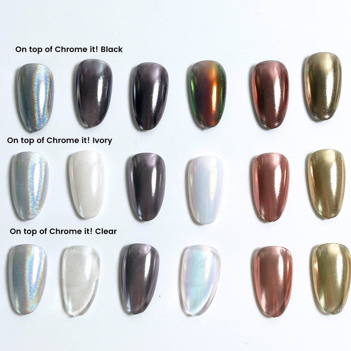 Nail Thoughts Chrome Classics Palette Nail Art KOKOIST