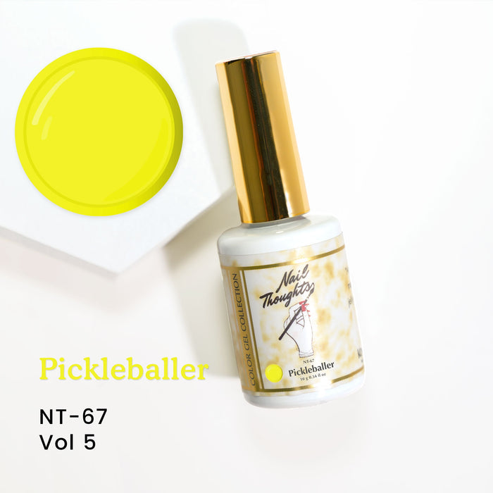Nail thoughts NT-67 Pickleballer NT Color Bottle Nail Thoughts