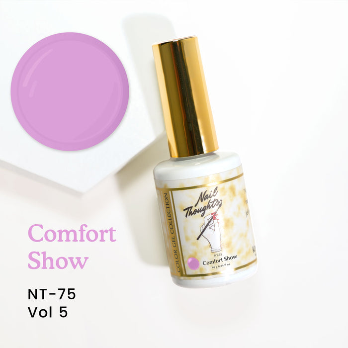 Nail thoughts NT-75 Comfort Show NT Color Bottle Nail Thoughts