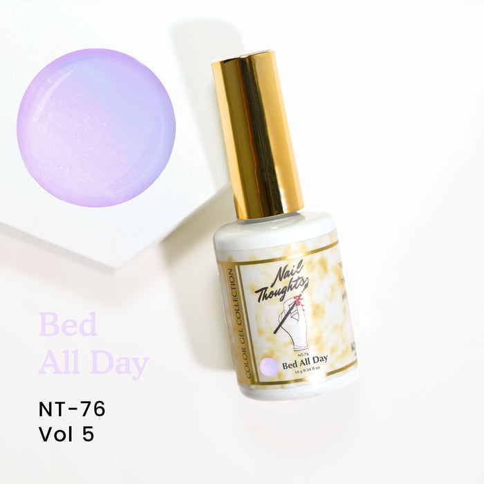 Nail thoughts NT-76 Bed All Day NT Color Bottle Nail Thoughts