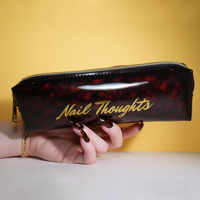 Nail Thoughts Tortoise Shell Brush Case Tools Nail Thoughts
