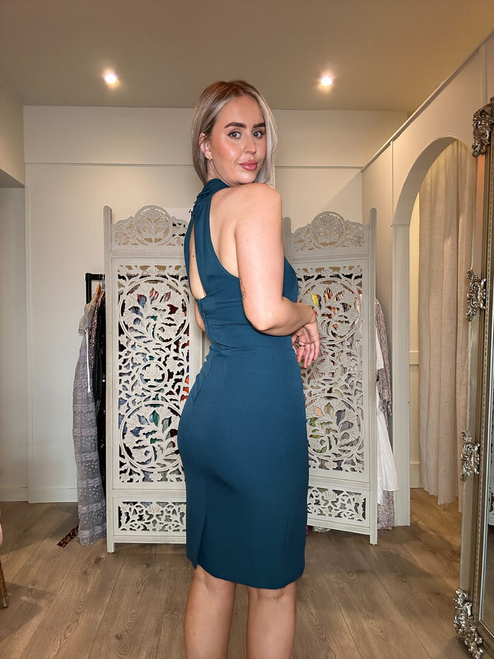Navy Midi Dress