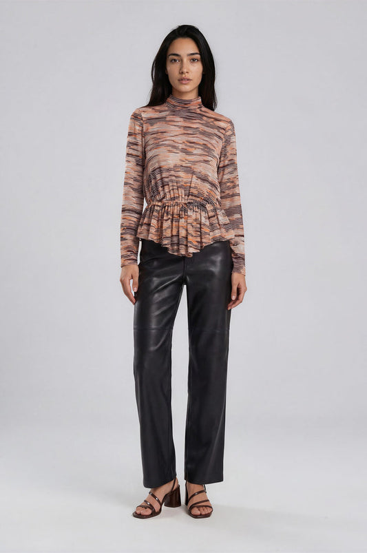 & Other Stories - New Toledo Leather Trousers - Black -