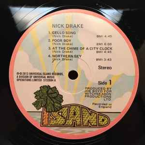"Nick Drake" 2013 Compilation Vinyl LP (Record Store Day)