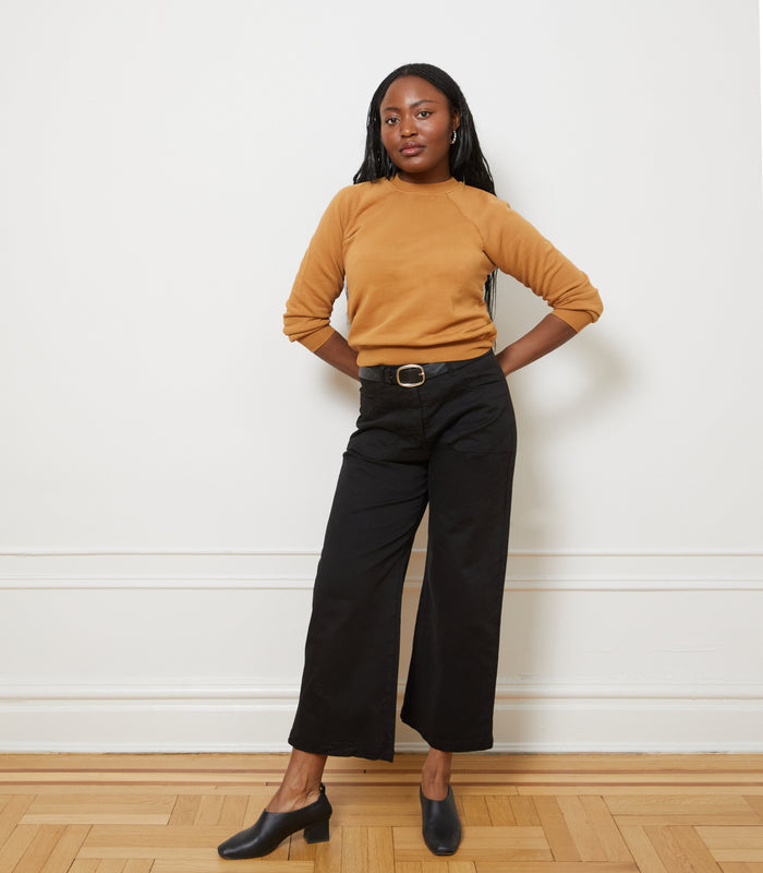Nico Crew Neck Sweatshirt - Copper