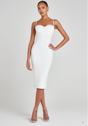 Nina White Dress