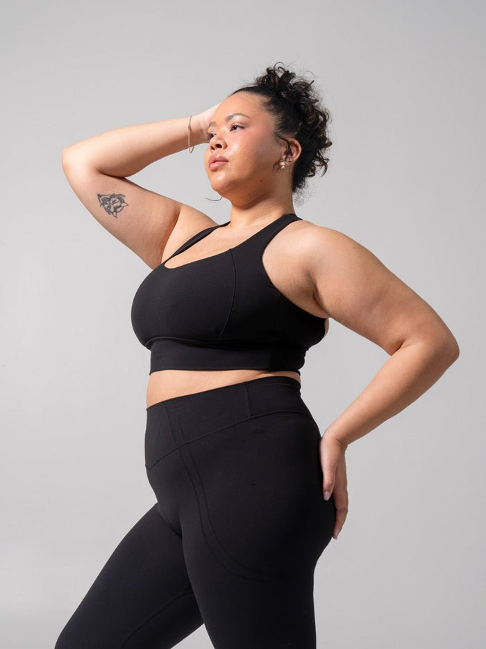 Nubre Twilight Sports Bra - Onyx Black