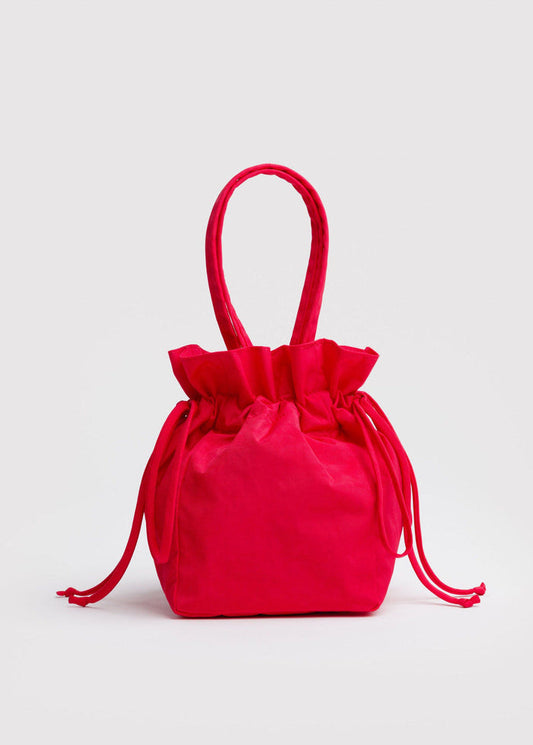 Baggu - Nylon Drawstring Bag - Candy Apple -