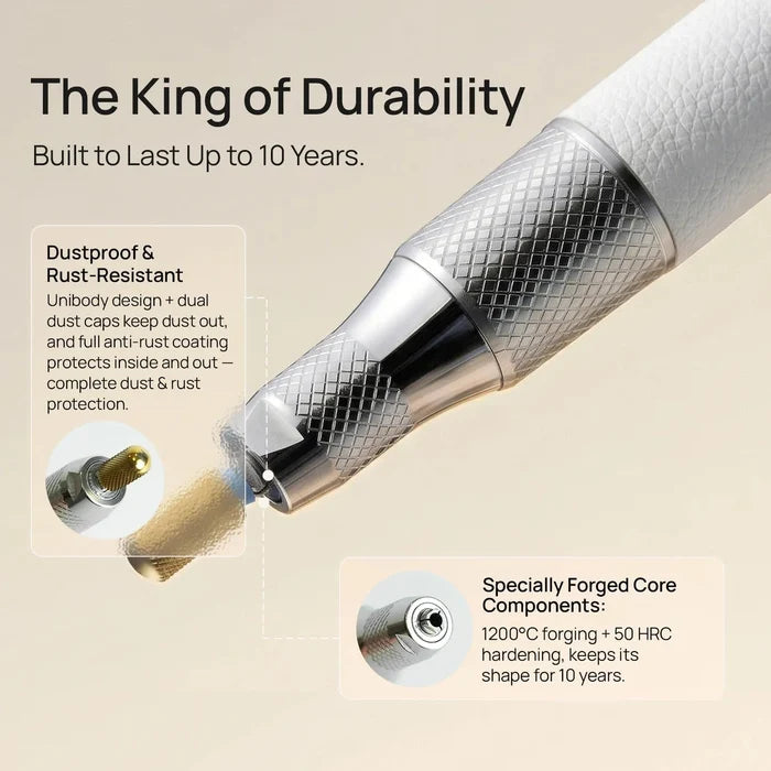 O NAIL AI Smart Pro Set — LED UV Lamp + 50K Drill (Single Handpiece), White Tools O NAIL