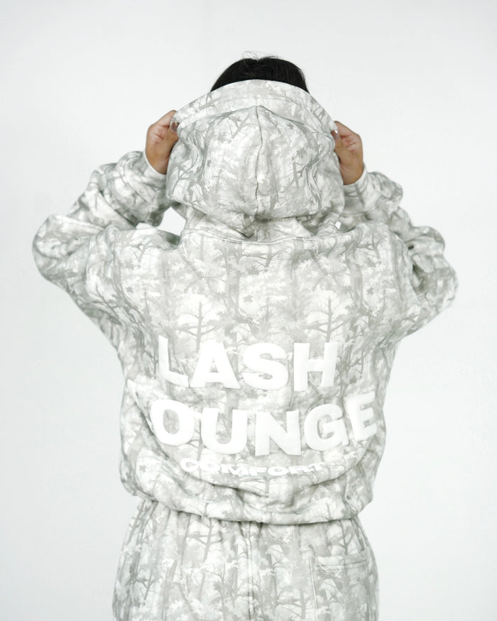Oat Camo Lash Lounge Zip