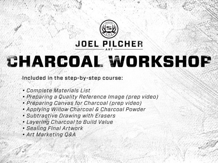Online Charcoal Workshop - April 18th, 2026