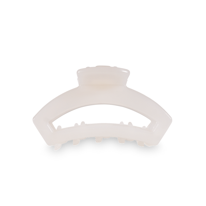 Open Hair Clip | Tiny | Coconut White