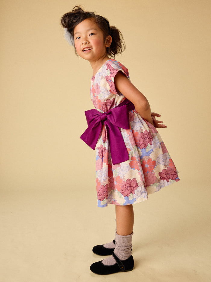 Organdy Sash Dress