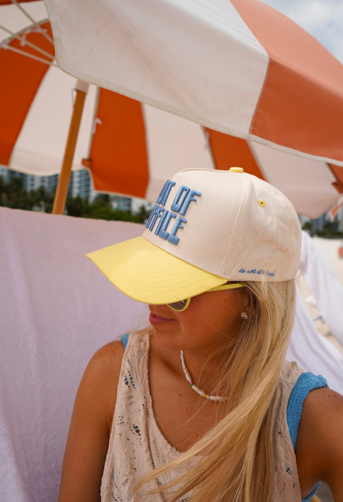 Out of Office - Butter Yellow Trucker Hat