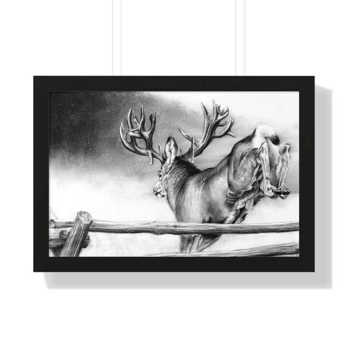 24″ x 16″ / Black