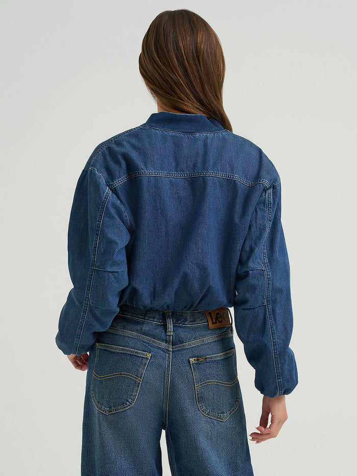 Lee - Oversized Bubble Jacket - Mid Pacific -