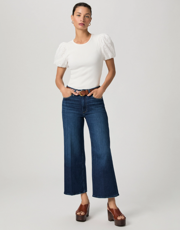 Paige Anessa Wide Leg in Overdrive