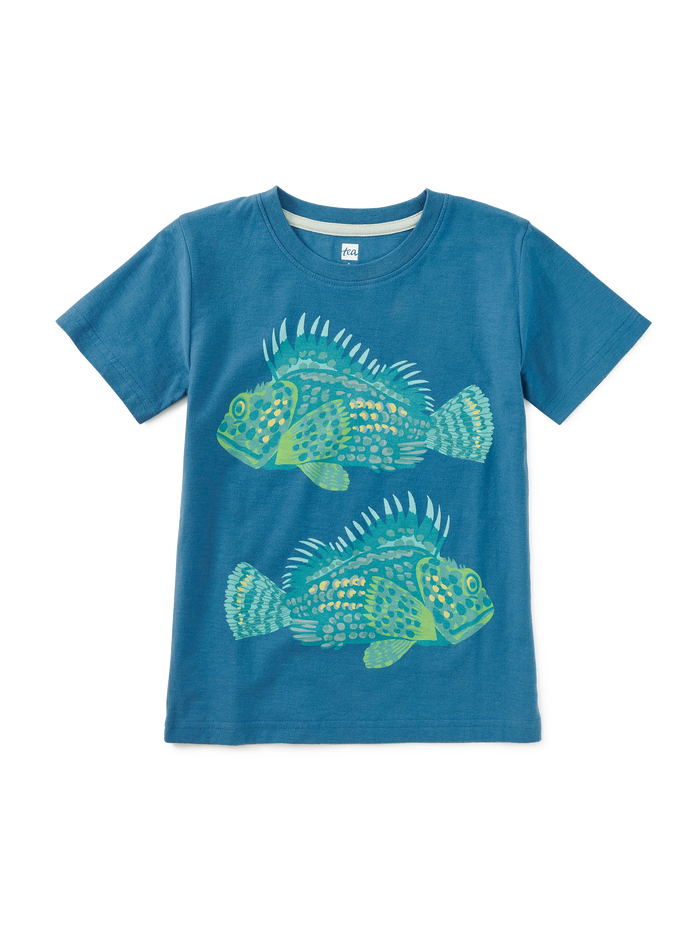 Painted Scorpion Fish Graphic Tee