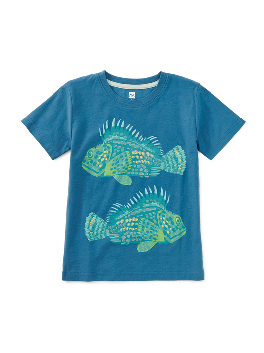 Painted Scorpion Fish Graphic Tee