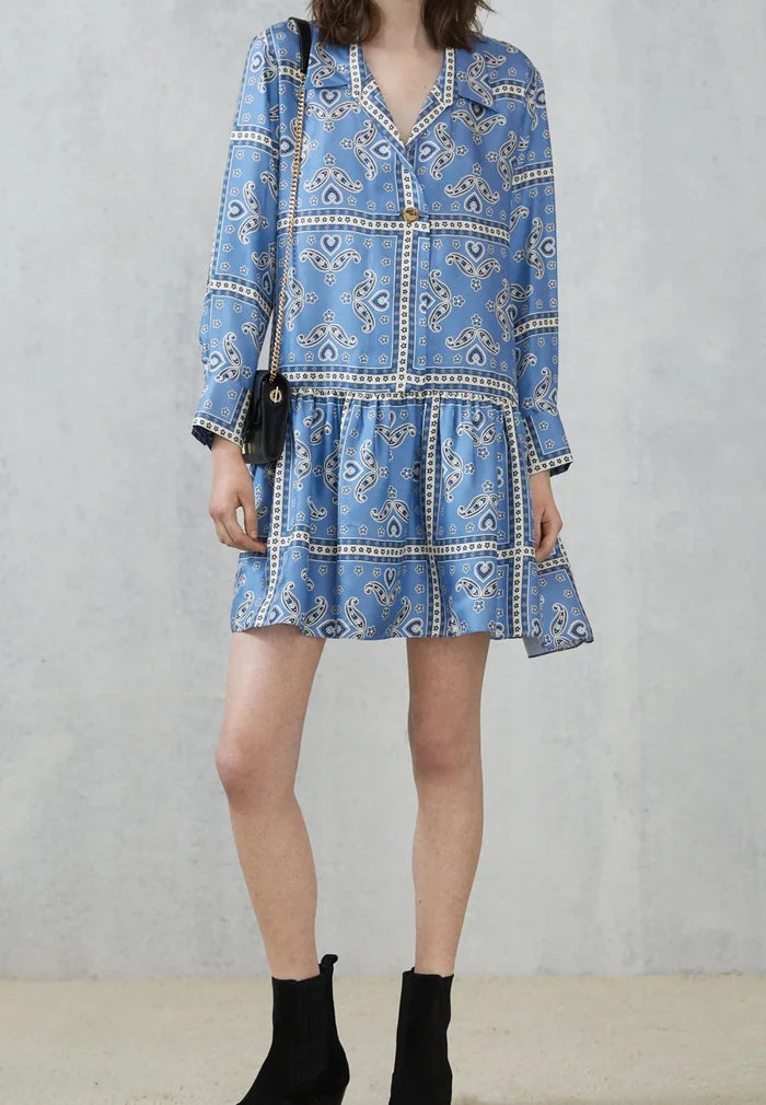 Paisley Silk Dress