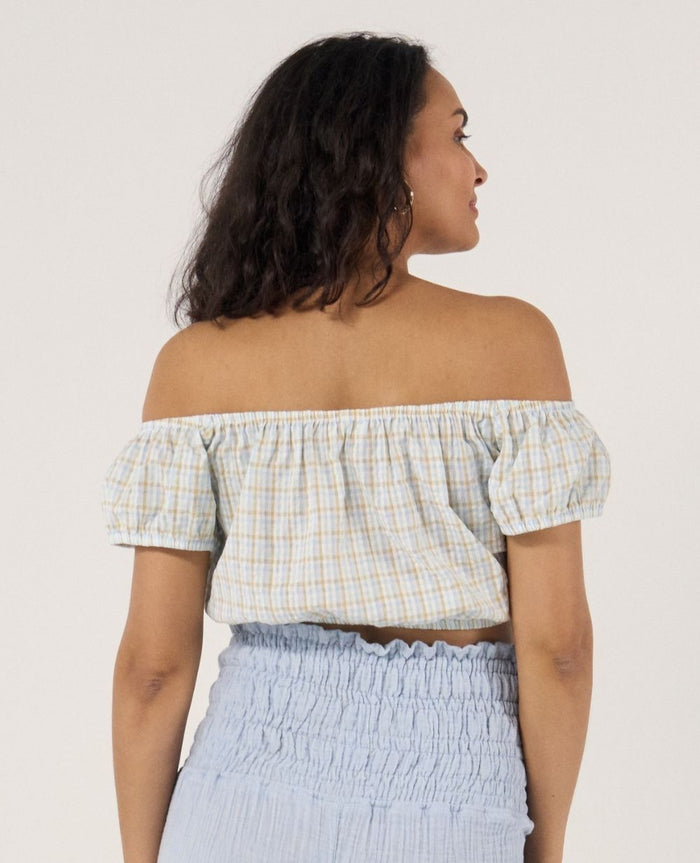 Paloma maternity crop top - Multicolor