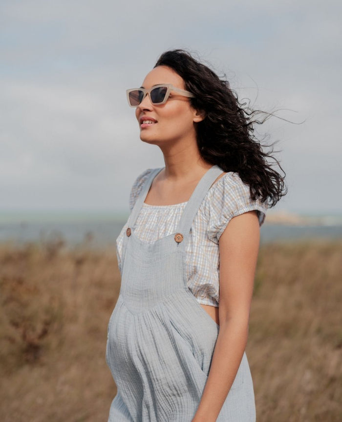 Paloma maternity crop top - Multicolor