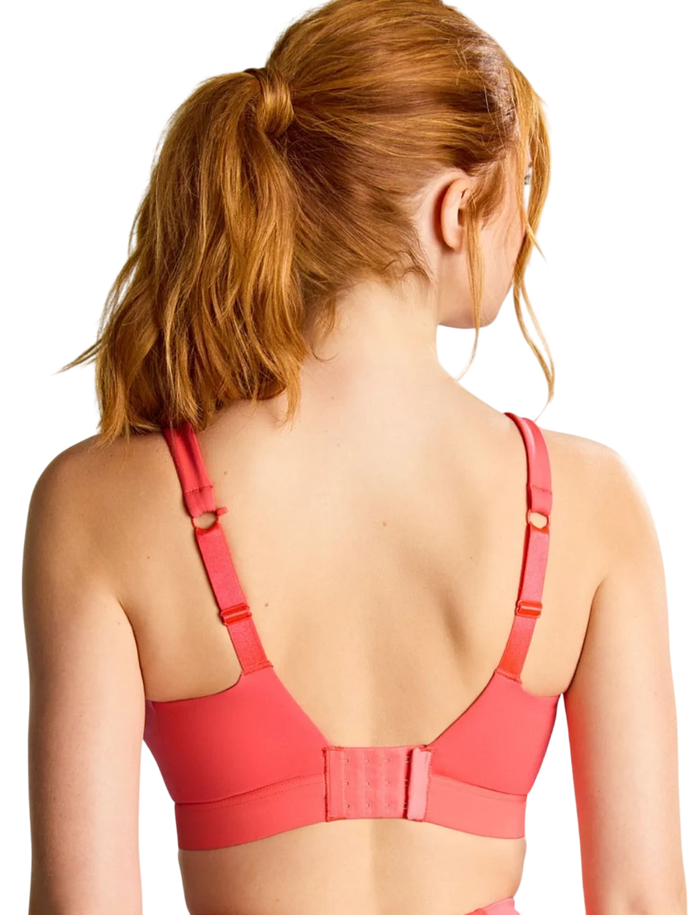Panache Sport Endurance Wired Non Padded Sports Bra Grapefruit