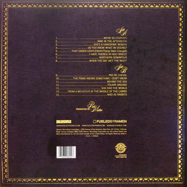 Panic! At The Disco - Pretty. Odd. (LP) [USA & Europe] 2017 RP (Mint (M))