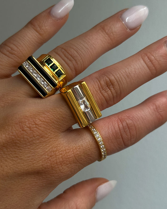Luv Aj - Panini Ring - Onyx -
