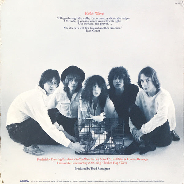 Patti Smith Group - Wave