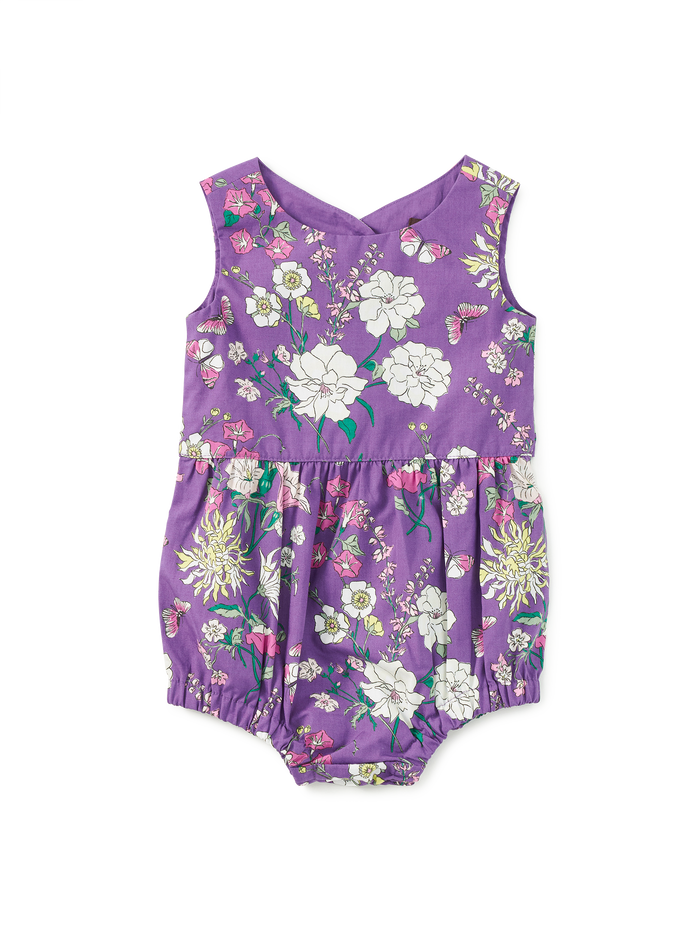 Peek-A-Boo Back Baby Romper