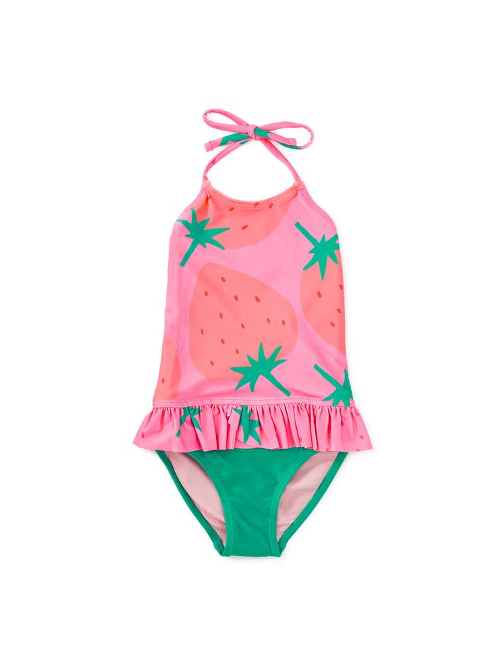 Peplum One-Piece Swimsuit