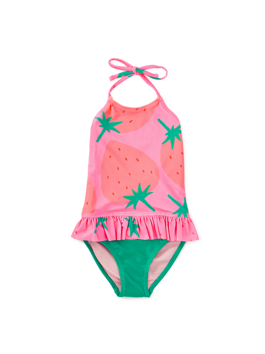 Peplum One-Piece Swimsuit
