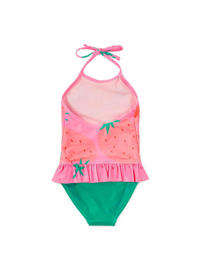 Peplum One-Piece Swimsuit
