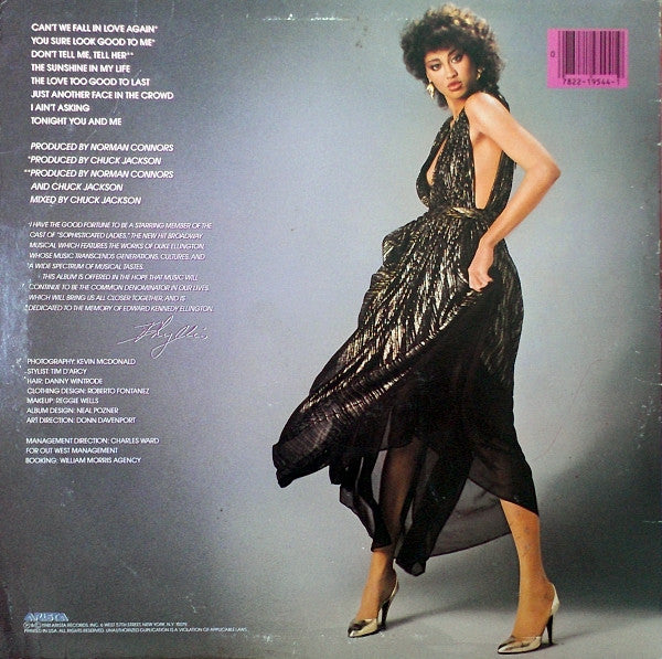 Phyllis Hyman - Can't We Fall In Love Again (LP) [US] 1st (Near Mint (NM or M-))