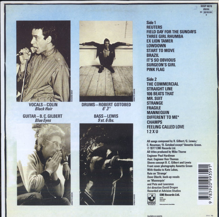 Pink Flag (1987, UK Press)