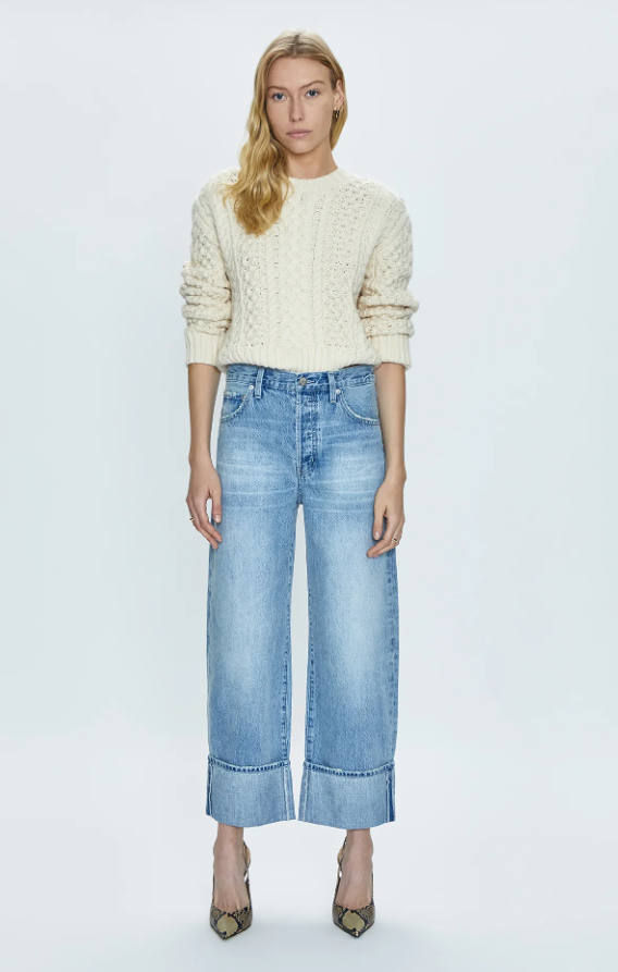 Pistola Ryder High Rise Cuffed Straight in Essex