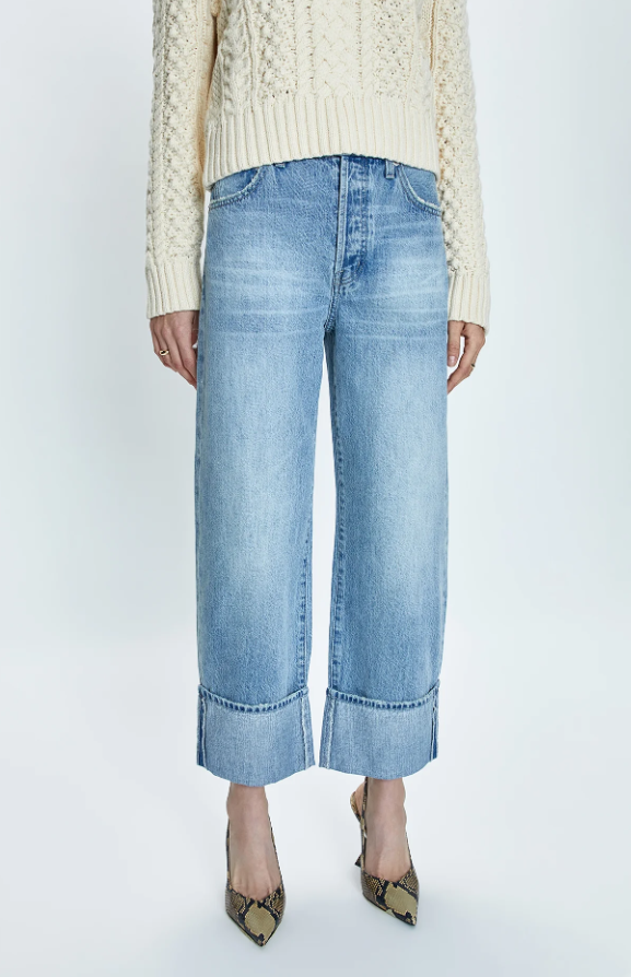 Pistola Ryder High Rise Cuffed Straight in Essex
