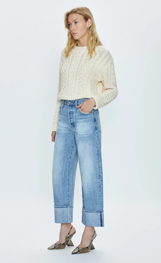Pistola Ryder High Rise Cuffed Straight in Essex