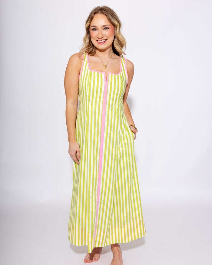 Playful Pop Midi Dress