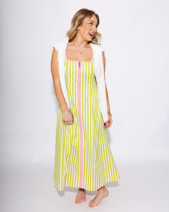 Playful Pop Midi Dress