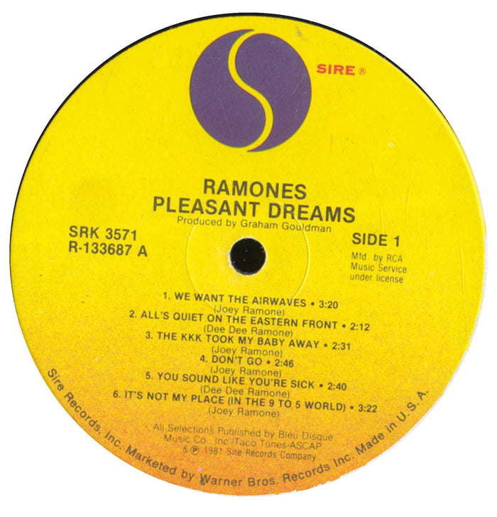 Pleasant Dreams (1st US Press)