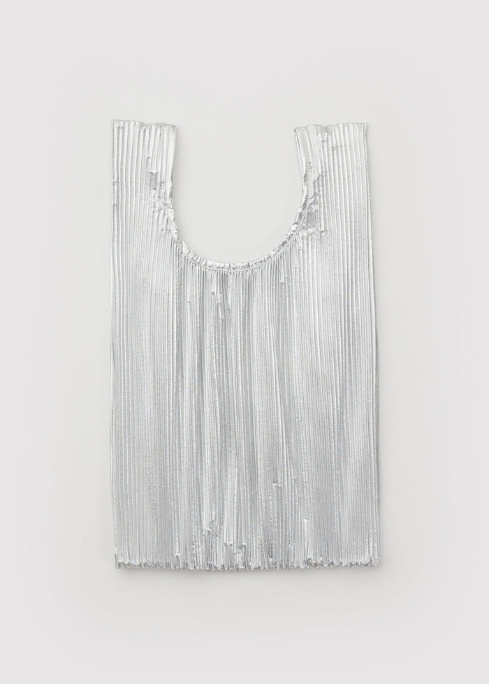 Baggu - Pleated Baggu - Chrome Metallic -