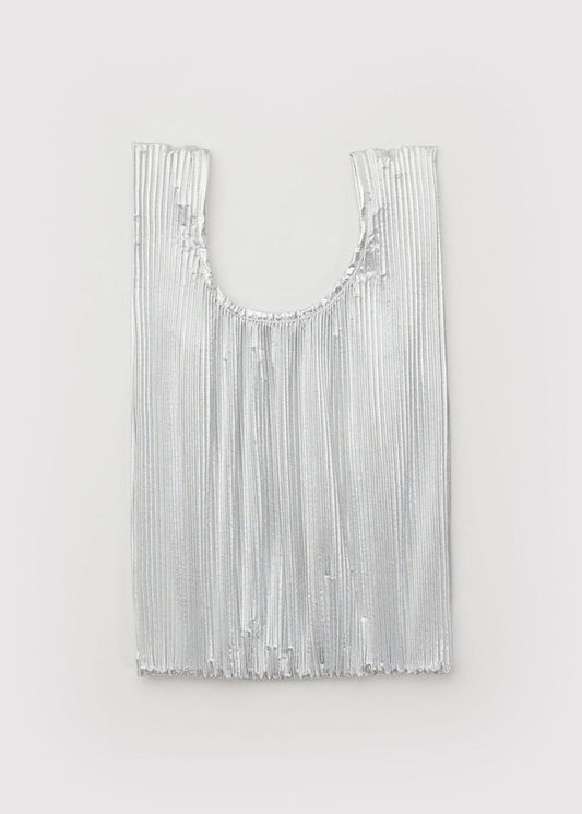 Baggu - Pleated Baggu - Chrome Metallic -