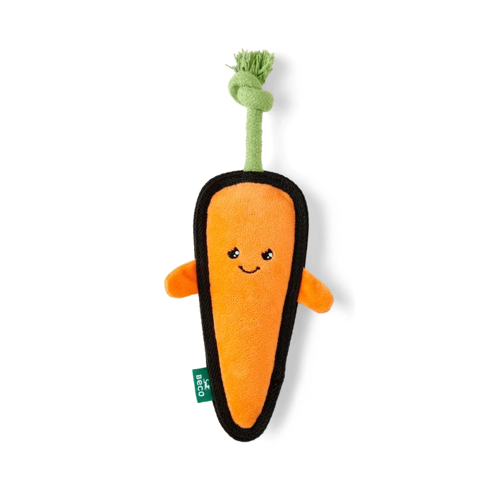 Plush Carrot Dog Toy